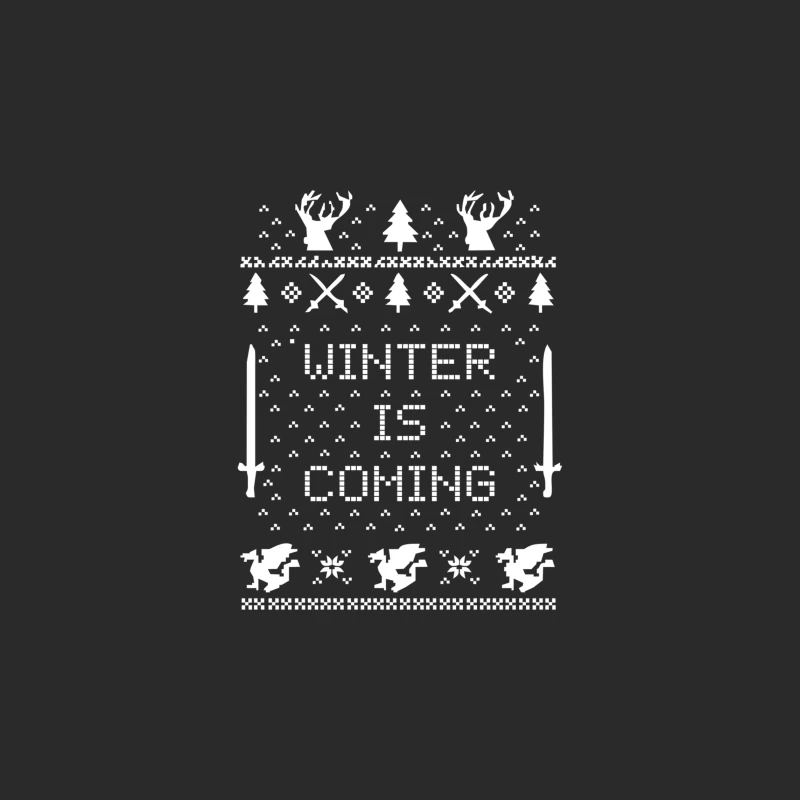 Winter Is Coming Ugly Christmas Sweater Baseball Cap
