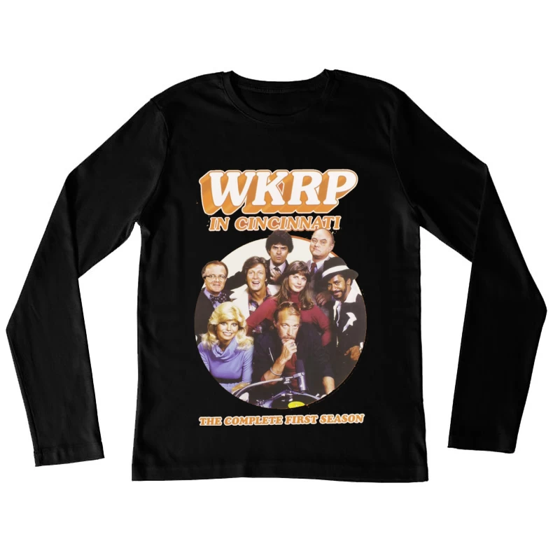 WKRP in Cincinnati skyline logo Female Long Sleeve T-Shirt