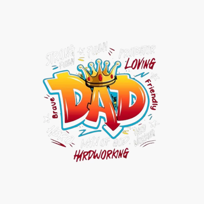 Dad Appreciation Design Cotton Tote Bag