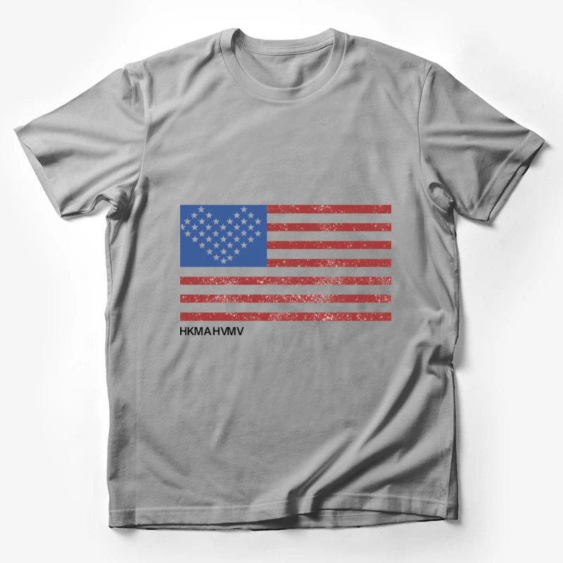 Herz-Flagge mit Streifendesign Herren T-Shirt