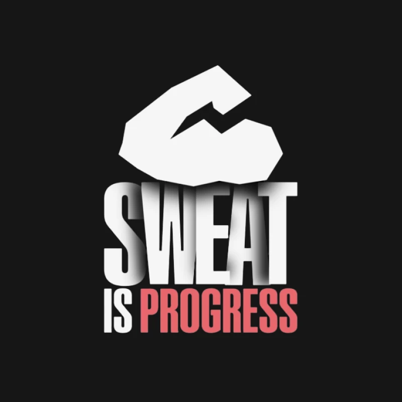 Motivationsposter für Fitness Herren T-Shirt