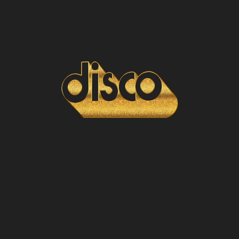 Disco  Retro Style Typography Design Bucket Hat