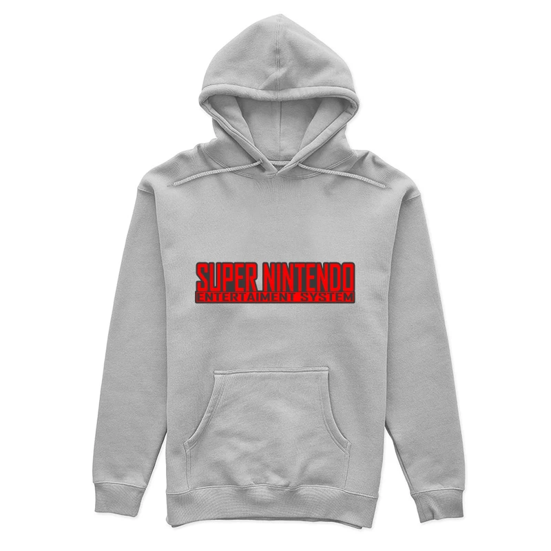 Super Nintendo Entertainment System Logo Female Pullover Hoodie