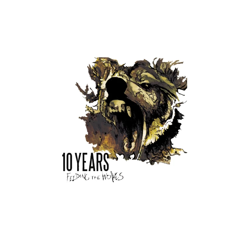 7 10 years feeding the wolves Tapestry