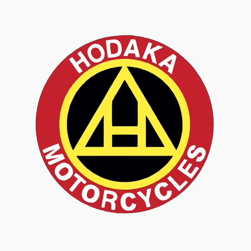 Vintage Hodaka Motorcycles Logo Design Cotton Tote Bag