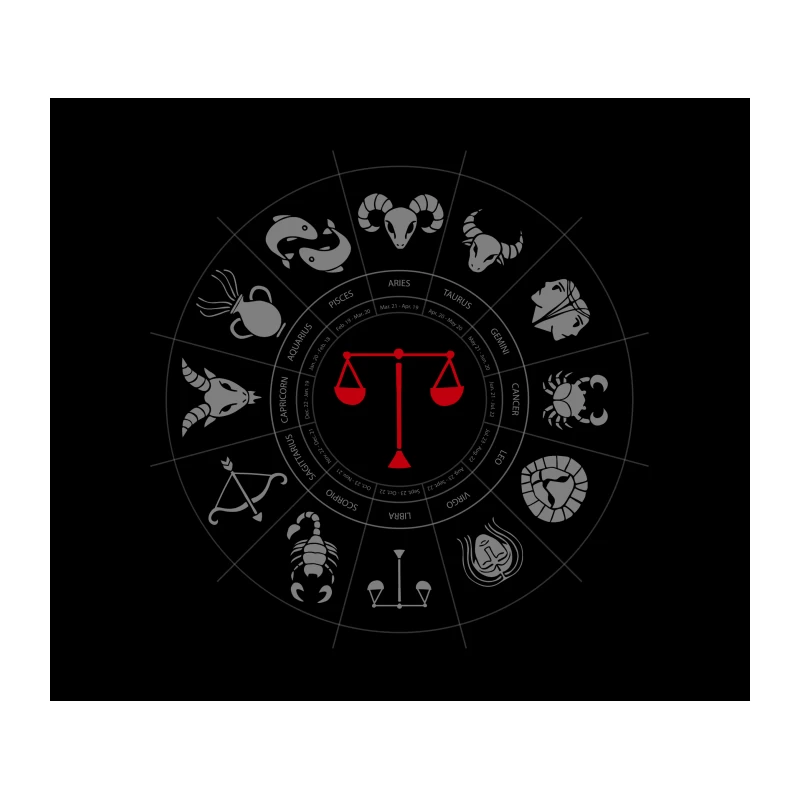 Libra Zodiac Tapestry