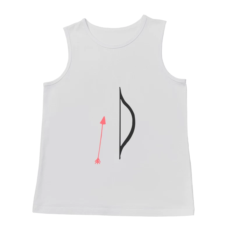 Arc et flèche design minimaliste Homme Débardeur