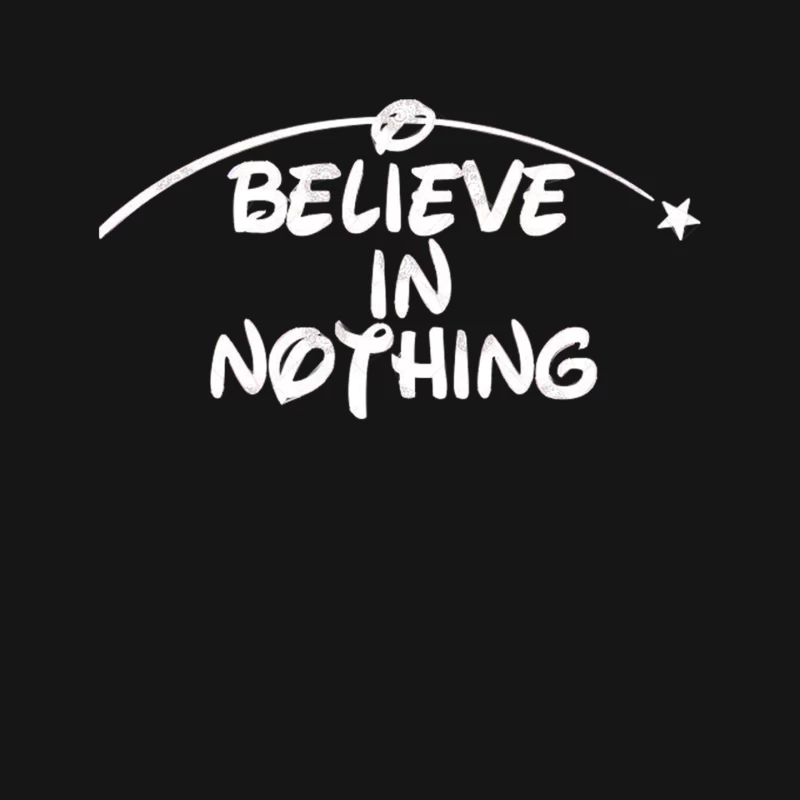 Believe In Nothing - Nihilistic Mouse Pad
