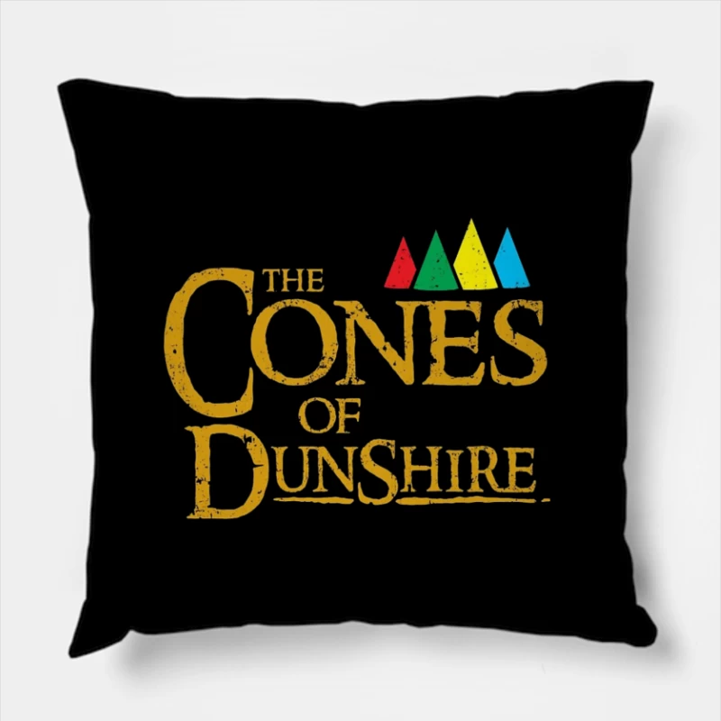 Cones of Dunshire Throw Pillow