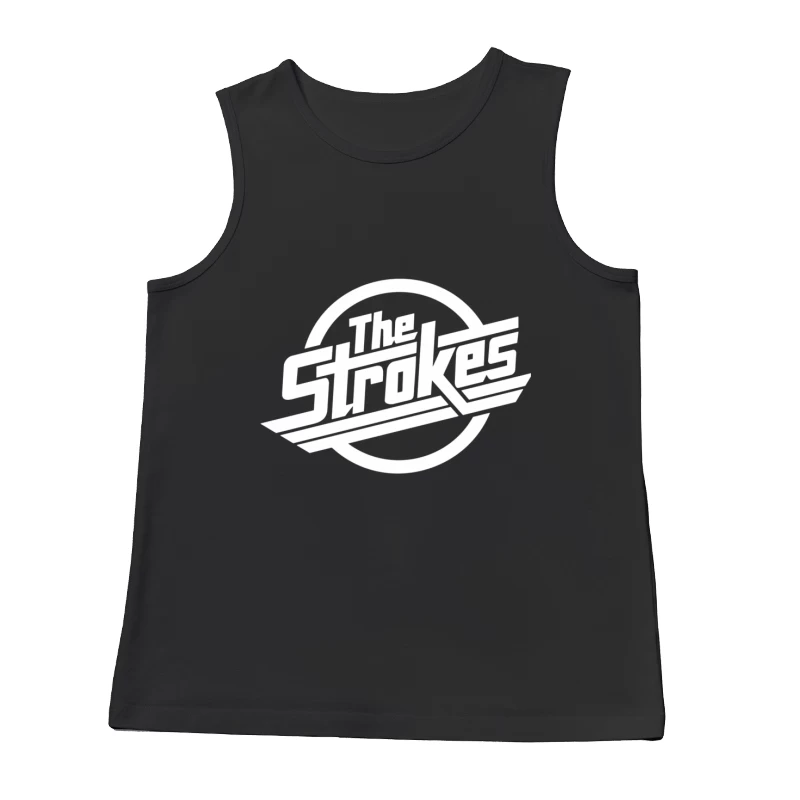 The Strokes Band Logo Outline Male Tank Top