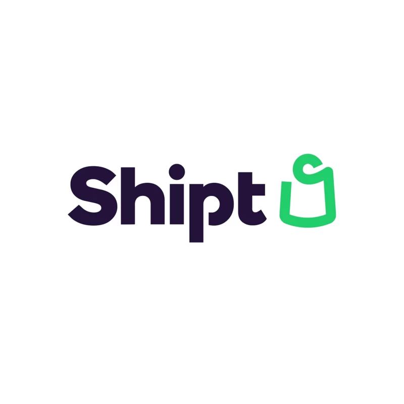 Shipt Modern Minimalist Logo with Green Hanger Icon Mouse Pad