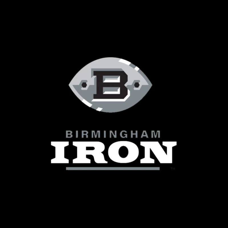 Birmingham Iron AAF Football Pin