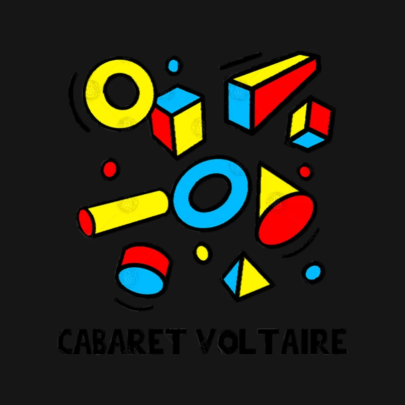 CABARET VOLTAIRE - 80s Styled Poster Design Mouse Pad