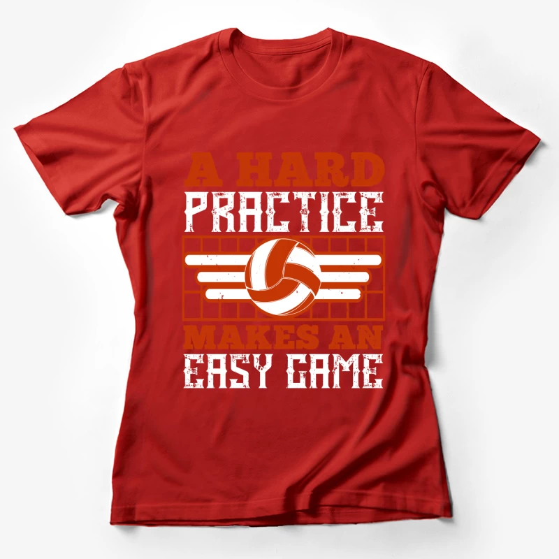 Motivation sportive avec volley Femme T-Shirt
