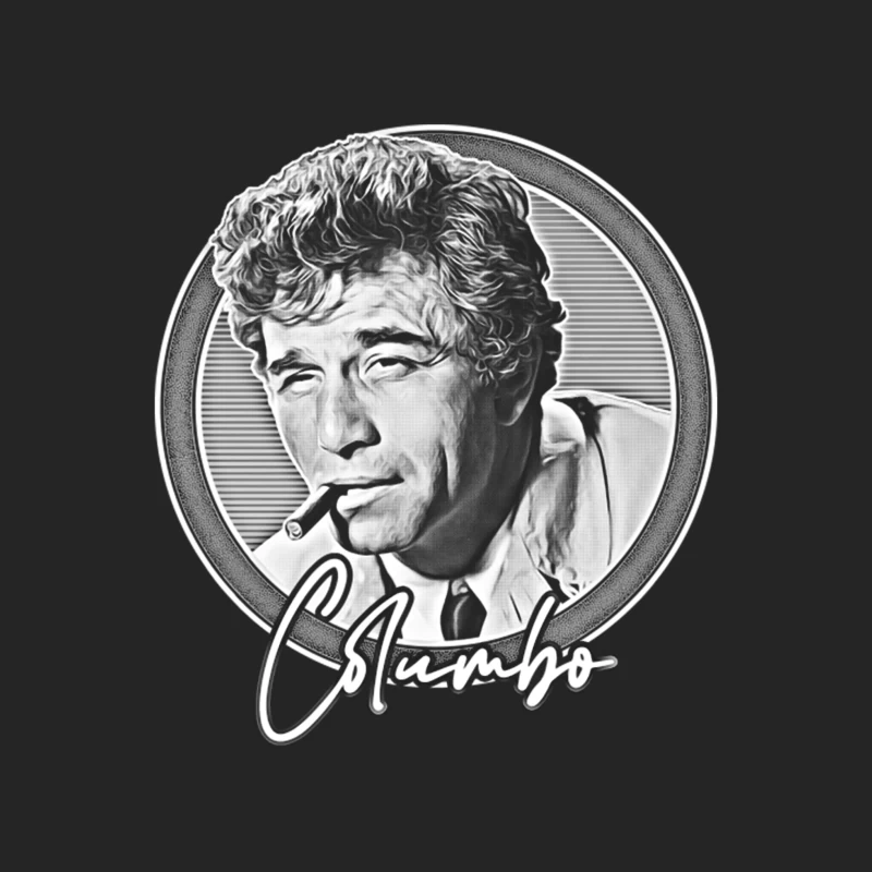 Columbo  Retro TV Fan Design Male Pullover Sweatshirt