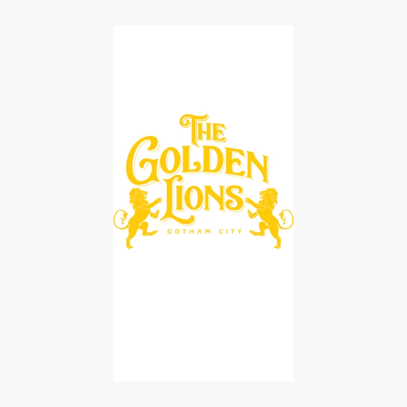 The Golden Lions iPhone Case