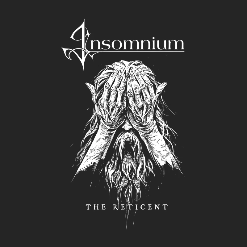 Insomnium The Reticent Male Pullover Sweatshirt