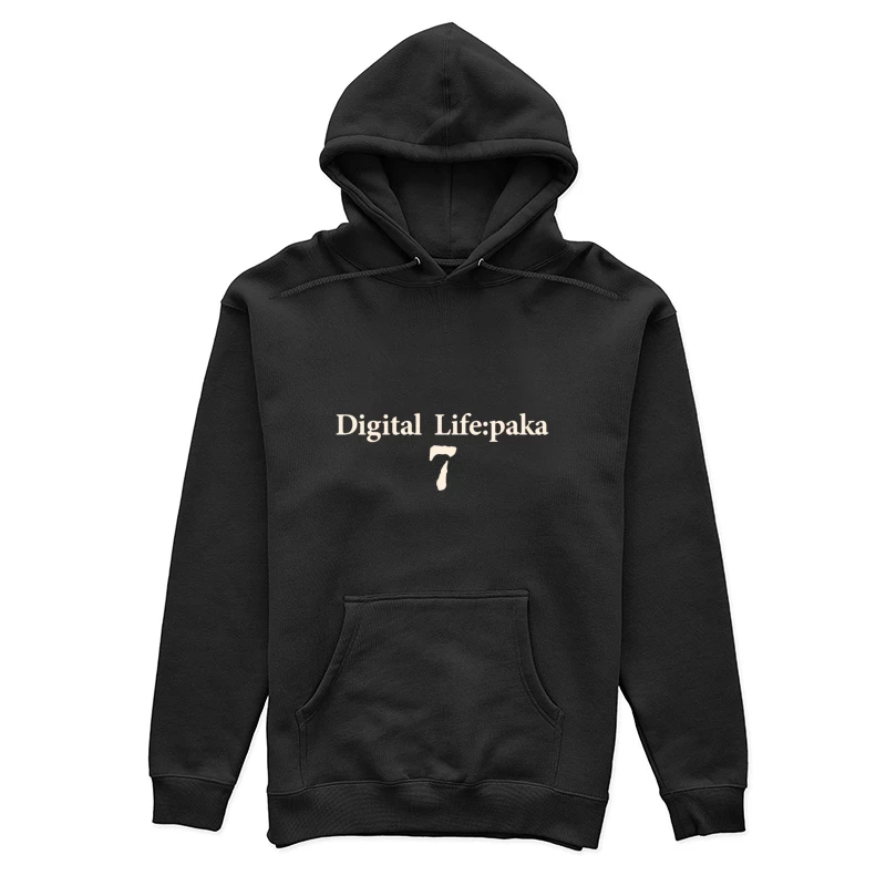 Digitale Leben: Paka 7 Damen Pullover Hoodie