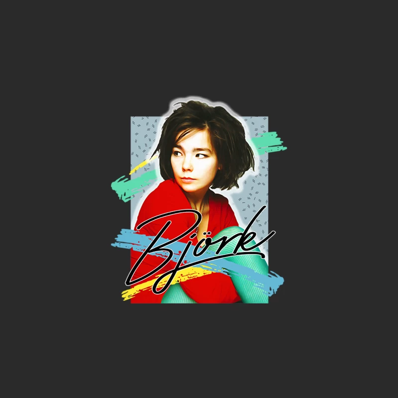 Bjork  The Sugarcubes  80s Aesthetic Fan Art Design Baseball Cap