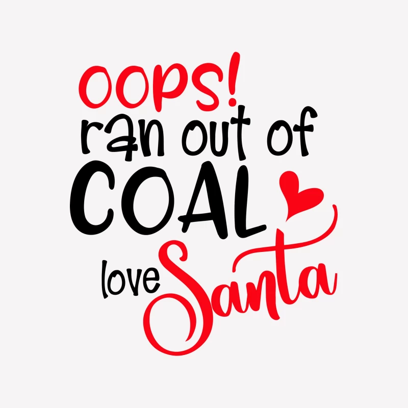 Humorvolle Weihnachtsbotschaft von Santa Damen T-Shirt