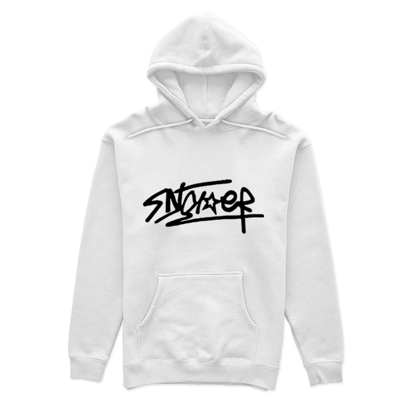 Graffiti-Kunst-Logo mit Sternmotiv Damen Pullover Hoodie