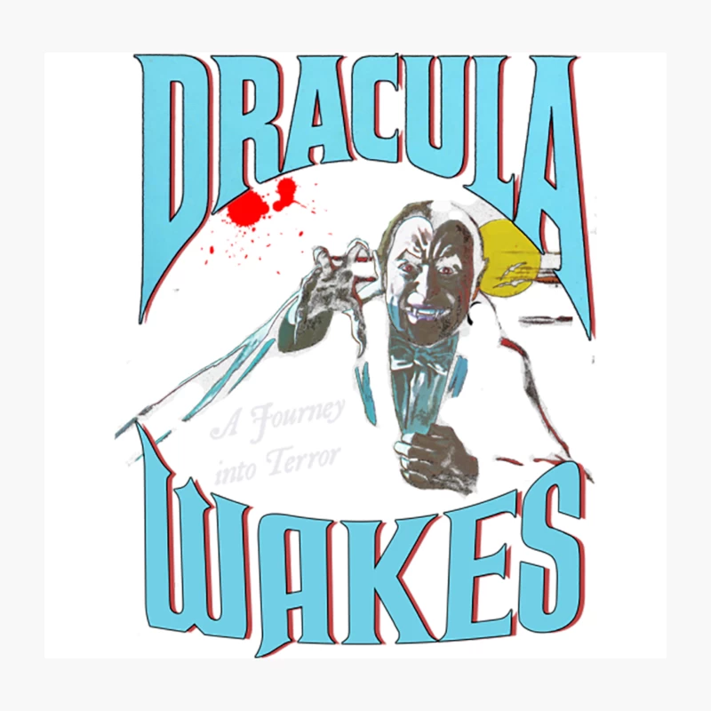 Dracula Wakes Throw Pillow