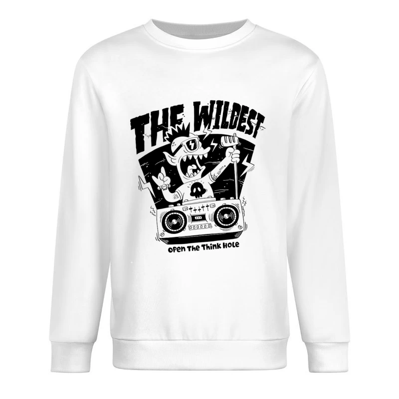 Der Wilde Musik-Rebell Herren Pullover Sweatshirt