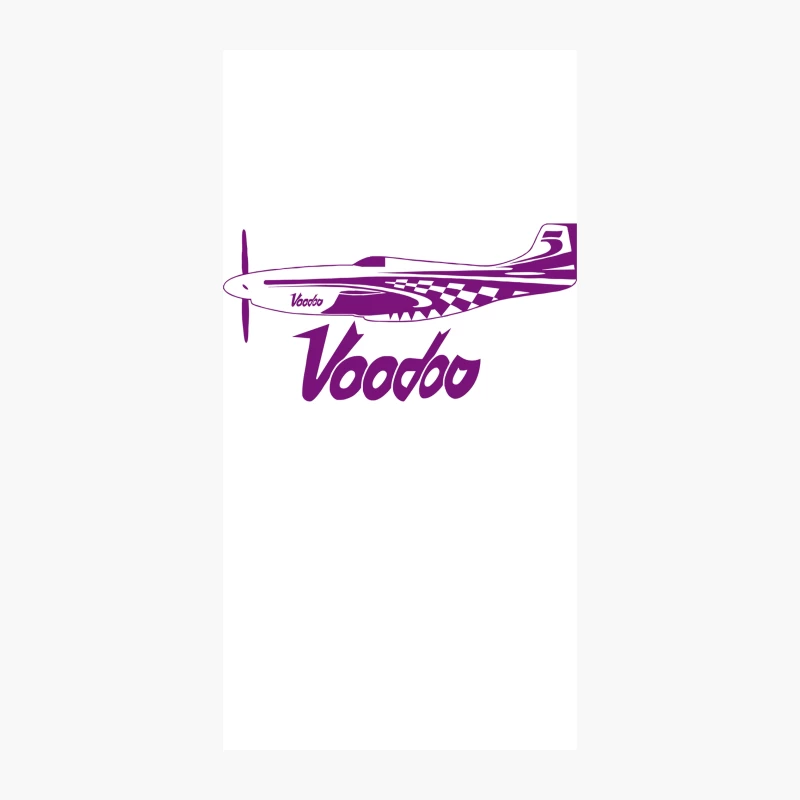 Voodoo P-51 Mustang Race 5 Reno Air Racer Decal Merlin Air Racing iPhone Case