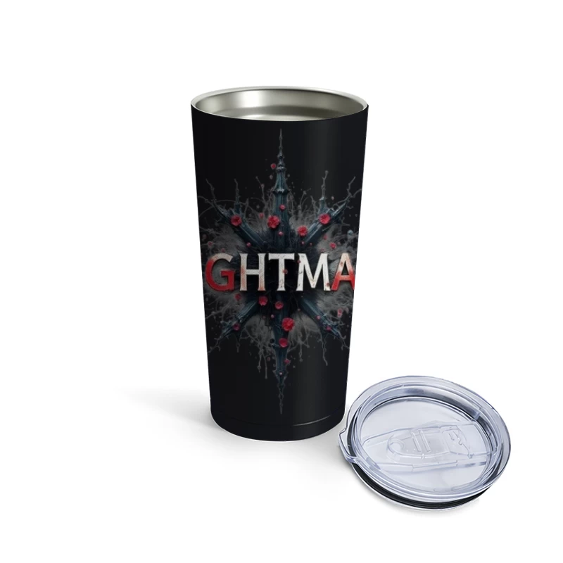 Nightmare Horror Graphic Design Travel Mug