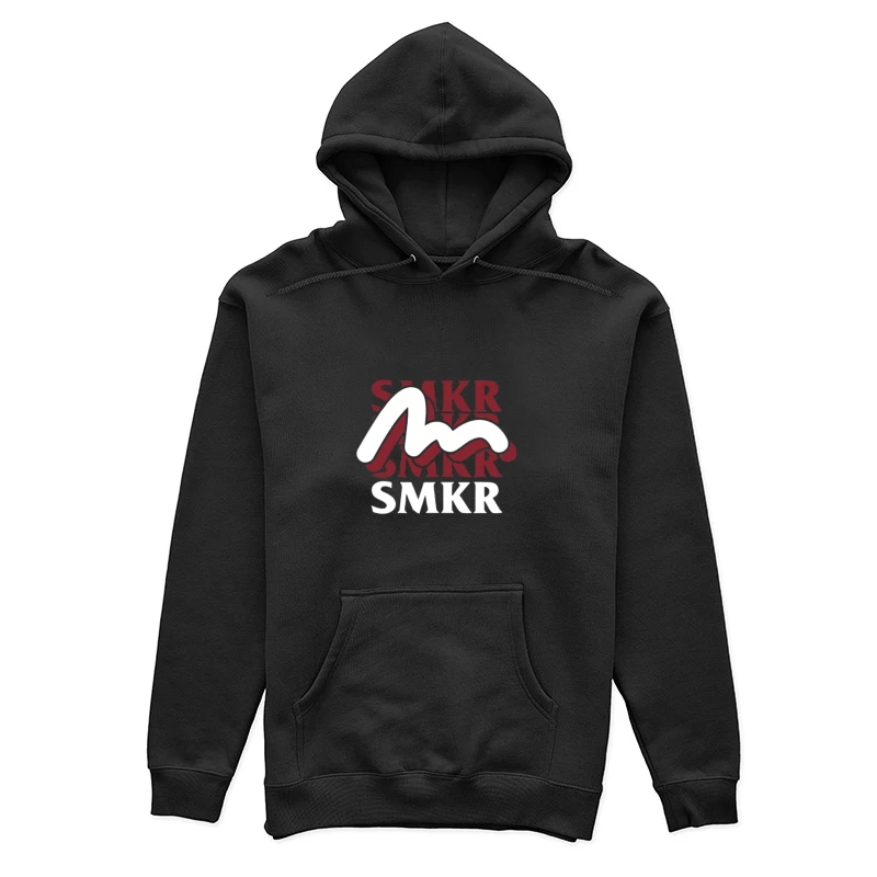 Logo SMKR avec lettre stylisée Femme Sweat à capuche