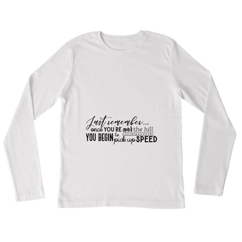 Esquisse de démon avec des détails complexes Femme Manches Longues T-Shirt