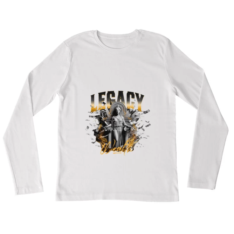 Héritage de Richesse Femme Manches Longues T-Shirt