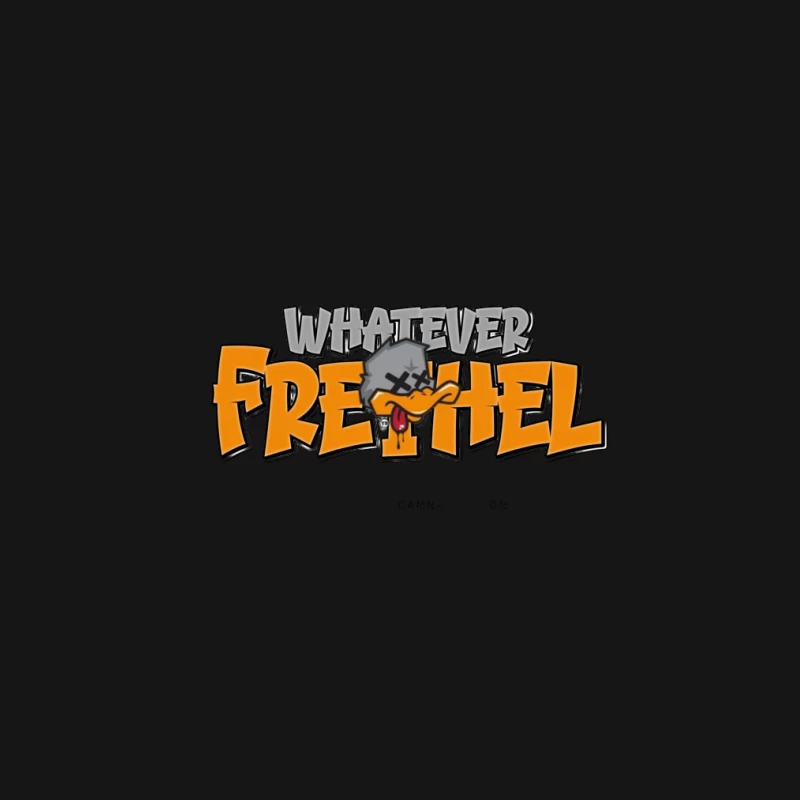 Coole Comic-Entenzunge mit Text Herren T-Shirt