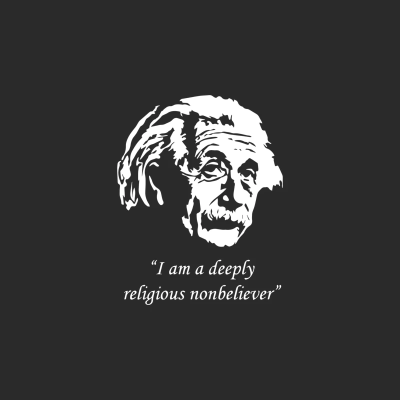 Albert Einstein_s Non Believer Baseball Cap