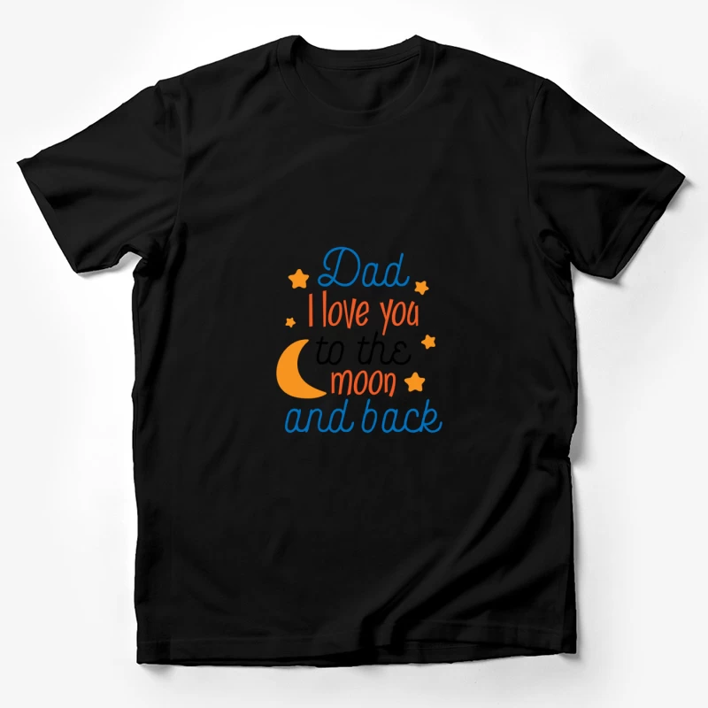 Message d'amour pour papa Homme T-Shirt