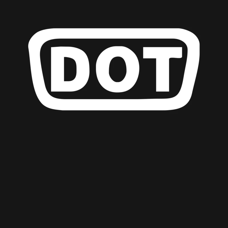 2x DOT Sticker Vinyl Decal D.O Mouse Pad