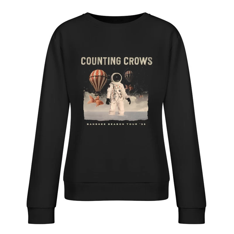 Counting Crows Moon Man Female Pullover Sweatshirt