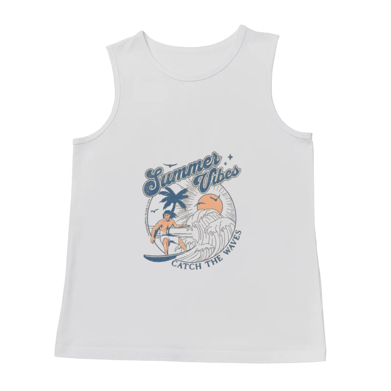 Sommerstimmung: Die Wellen reiten Herren Tanktops