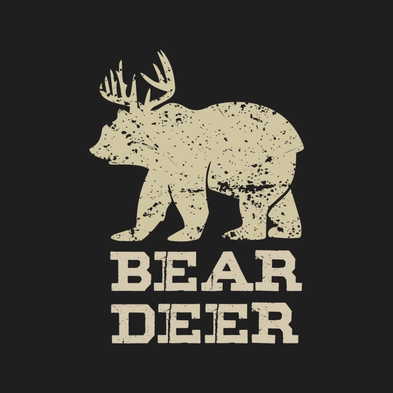 Créature Mythique Ours Cerf Homme Débardeur