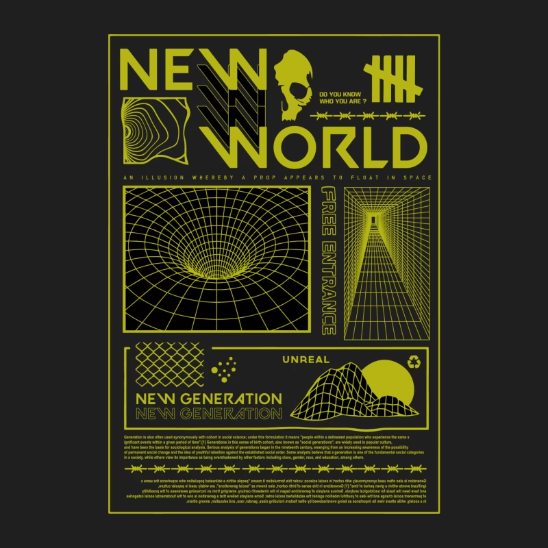 Neue Welt der Illusionen Herren Tanktops