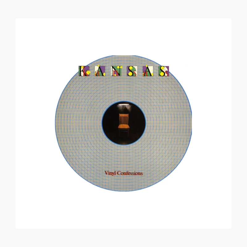 12 VINYL CONFESSIONS - KANSAS BAND Throw Pillow