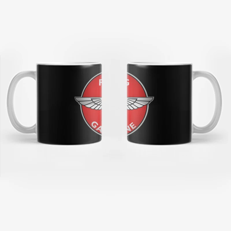 Vintage Flying A Gasoline Aviation Logo Coffee Mug