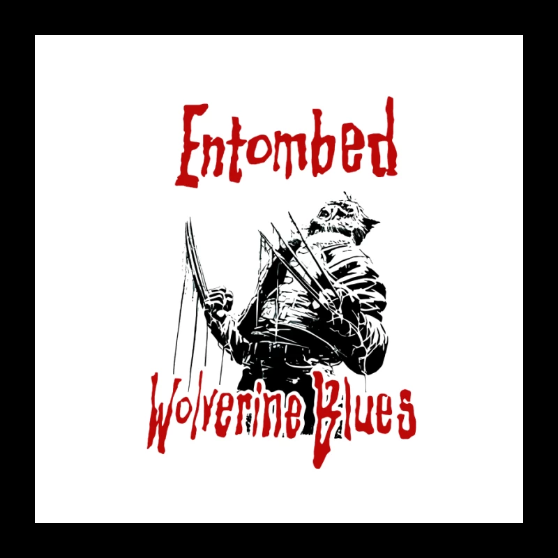 Entombed Wolverine Blues Retro Pin