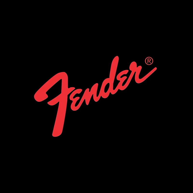 Fender Musical Instruments Corporation Red Logo Tapestry