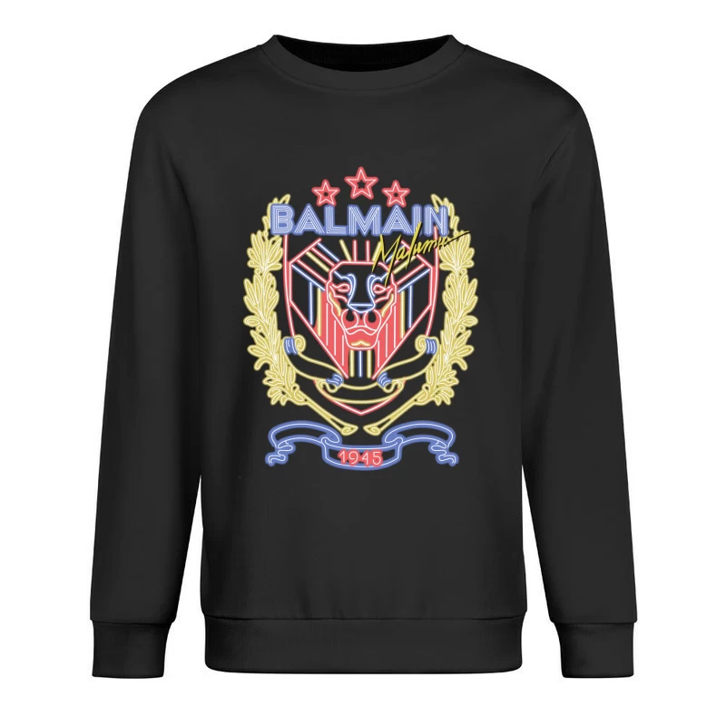 Balmain Mode, Maluma Kollaboration Herren Pullover Sweatshirt