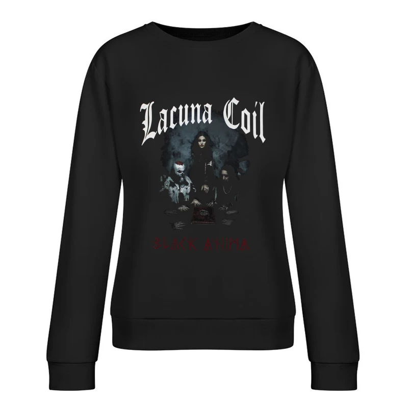 Lacuna Coil Black Anima Female Pullover Sweatshirt