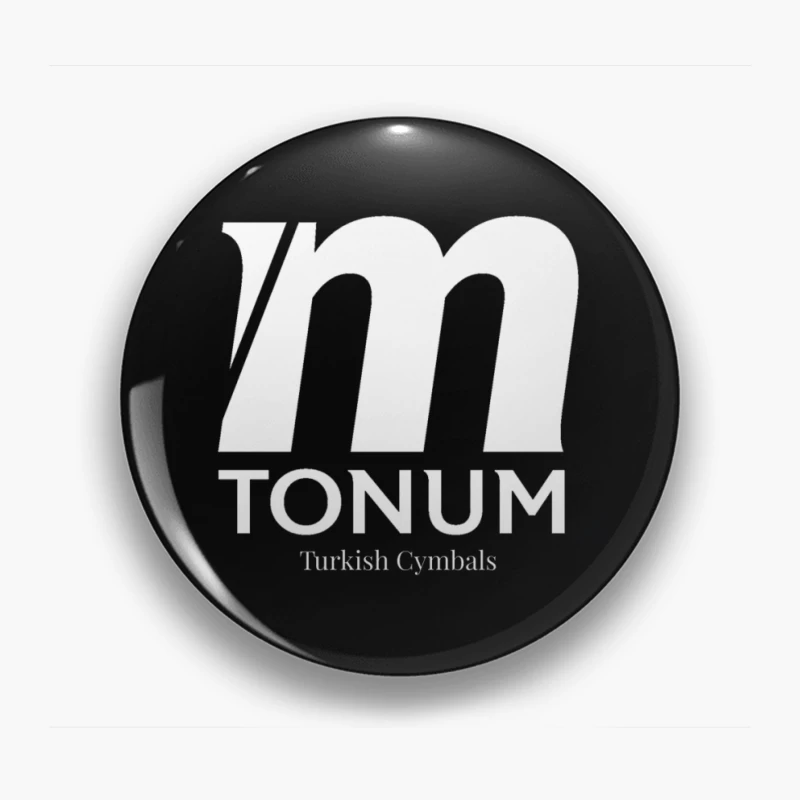 Tonum Turkish Cymbals Brand Logo in White Pin