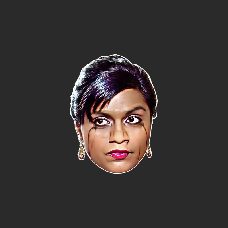Crying Kelly Kapoor Baseball Cap