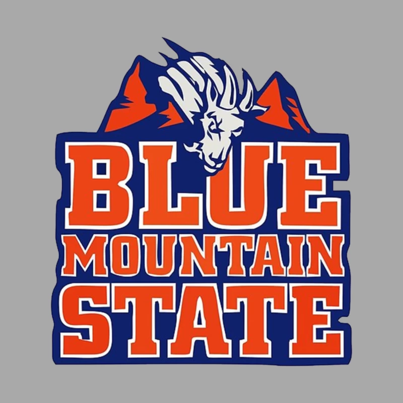 Blue Mountain State Mountain Goats Male Pullover Hoodie