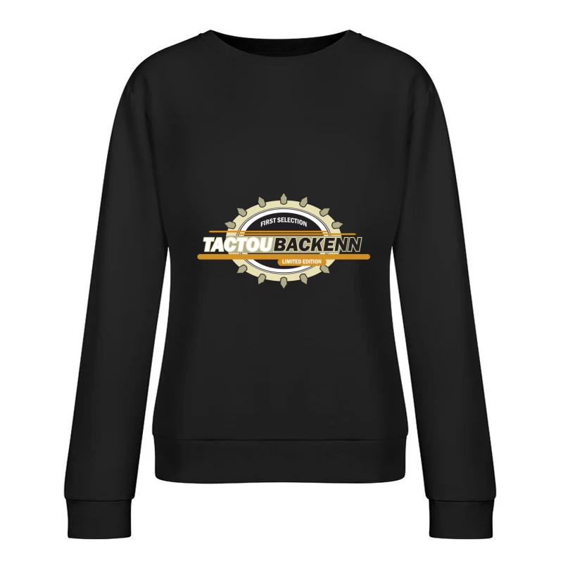 Édition limitée Tactoubackenn Femme Sweat-shirt à enfiler